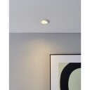 Innfelt lampe Favazzina 88 mm sett med 3 - Hvit