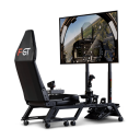 Next Level Racing F-Gt - Kappløpsimulatorcockpit - Matt Svart