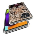 iPhone 15 Plus Stilig Ultra-Slim TPU-deksel Leopard