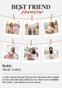 Best Friends Photo Collage Personal Plakat Plakat / 40x50cm