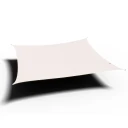 Platinum Sun & Shade Dreamsail solseil vanntett firkantet 500x500cm kremfarget