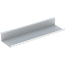GEBERIT hylle 450x130x55mm stål pulverlakkert matt hvit
