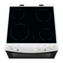Electrolux Lkr65000sw  Keramisk komfyr Hvit