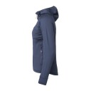 Heat Experience Women's Anyday Heated Zip Hoodie Blå L Woman