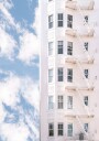 White Building Plakat Plakat / 70x100cm