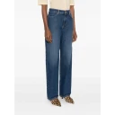 Max Mara Dame Jeans Blå S,