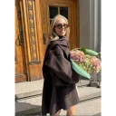 Clermonte Dame Jakker Brun L,