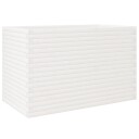 Plantekasse hvit 110x60x68,5 cm heltre furu