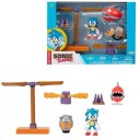 Sonic The Hedgehog Diorama Lekesett med Figur 6 cm i Plast