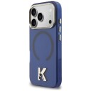 Karl Lagerfeld Mobildeksel iML K Head Logo MagSafe til iPhone 17 Pro - Blå
