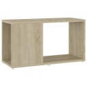 vidaXL TV-benk sonoma eik 60x24x32 cm sponplate