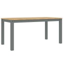  Spisebord Panama grå 160x80x75 cm heltre furu 4005706