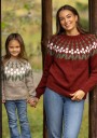 Viking Garn 2431 7B Misteltoe Genser