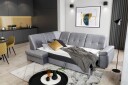 Sajana Sovesofa m. Sjeselong 3 seter   Grå
