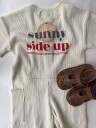 Konges Sløjd Wavy Jumpsuit  Lemon Icing (92 / 2 år)