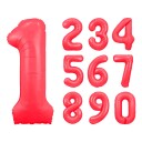 Ballongkungen Tallballong Neonrød Tall 8 CH408NRR