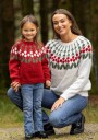 Viking Garn 2431 7A Misteltoe Genser