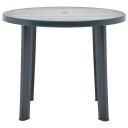 vidaXL Hagebord grønn 89 cm plast