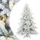 Kunstig sammensatt juletre med 300 LED med stativ 180 cm PVC