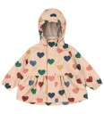 Konges Sløjd Regntøy M/u Seler/Fleece   PU   Rainy Palme   Bon C   Konges Sløjd   6 år (116)   Regntøy Beige Rosa