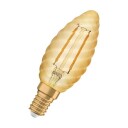 Ledvance 1906 stearinlys vridd gullfil 220lm 2,5W/824 E14