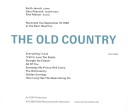 Keith Jarrett, Paul Motian, Gary Peacock  The Old Country  CD
