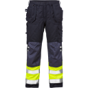 Fristads Hantverkarbyxa Flamestat 2074 Aths, Klass 1 Varsel Gul/marinblå C60