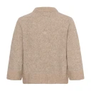 Soaked in Luxury Dame Strikkevarer Beige S,