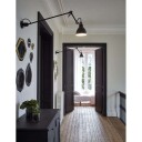 Lampe Gras 304L60 Vegglampe Svart/Svart/Kobber