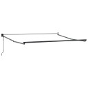  Markiseramme Antrasitt 3 x 2.5 m Metall