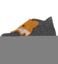 superfit orange Happy slipper grå/ (medium)