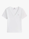 Tommy Hilfiger New Cody V Neck Short Sleeve Tee Hvit XS
