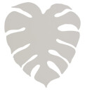 Monstera vegglampe XL   Beige