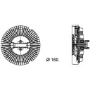 Clutch, kjølevifte MAHLE CFC 77 000P
