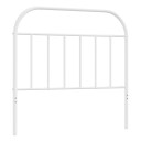  Sengegavl i metall hvit 100 cm 8720845884932
