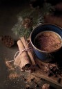 Mug of Hot Coffee with Cinnamon Plakat Plakat / 40x50cm