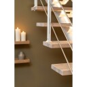 Dolle Sydney L trapp Hvit 9016 design hvitoljeret Eik 85 13   Loddret Høyde 259 315cm