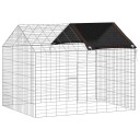 Vidaxl Kaninbur Sølv 100 X 78 X 78 cm Galvanisert Stål