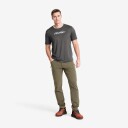 Revolutionrace Herre Overdeler T skjorter Mission Logo T shirt Herre Magnet XS