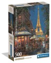 Clementoni Puslespill 500 Brikker Aftenstemning ved Cafeen Paris