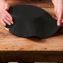 Funcakes Fondantlokk Svart Fondant 