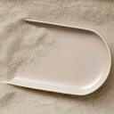 Studio Round North Serveringsfat 19x38 cm Matte White/Matte Sand