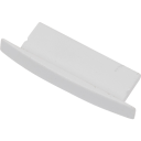 Ansell Lighting endestykke uten hull 9,7x30,6 mm hvit