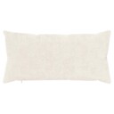 vidaXL Putetrekk 6 stk. HEERLEN Hvit 40 x 80 cm Faux Kanin Pels
