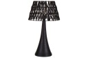 Dalino Bordlampe 47 cm E27 Svart