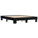  Sengeramme svart 150x200 cm konstruert tre og metall 8721102615283