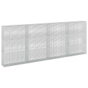 vidaXL Gabion med 5 mm tråd og 5x2,5 cm nett 400x30x150 cm