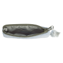 DARK Terry Quilted Mini Pouch Cool Blue & Milieu Green