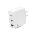 Aqiila Chargebird W120 120W GaN vegglader hvit med USB-C og USB-A
