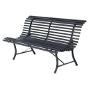 Fermob Louisiane sofa 150 cm Anthracite